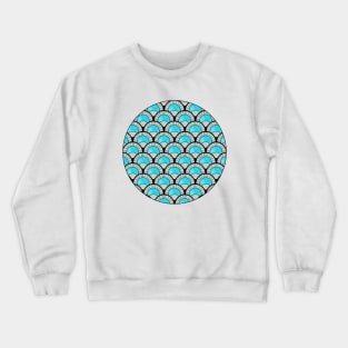 Baby Blue Deco Crewneck Sweatshirt